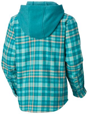 columbia hooded flannel