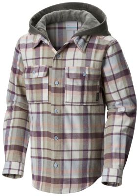 columbia flannel hoodie