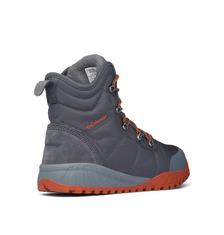 Men's Fairbanks Omni-Heat Boots, Color: Graphite, Dark Adobe, image 9