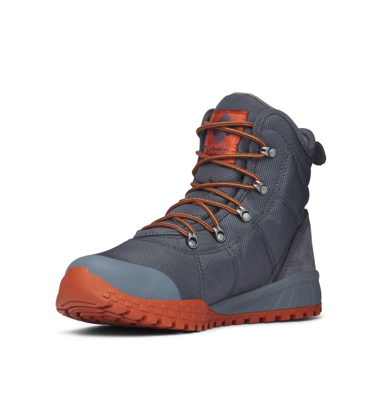 Men's Fairbanks Omni-Heat Boots, Color: Graphite, Dark Adobe, image 6