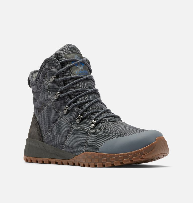 Men's Fairbanks Omni-Heat Boots, Color: Graphite, Dark Moss, image 2