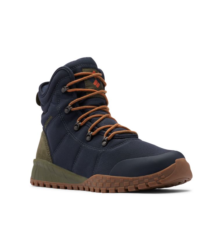 Men's Fairbanks Omni-Heat Boots, Color: Abyss, Dark Adobe, image 2