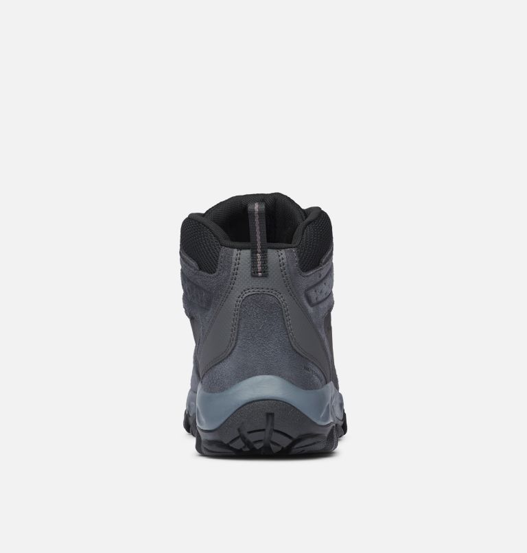 Men's Newton Ridge Plus II Suede Waterproof Hiking Boot, Color: Shark, Black, image 8