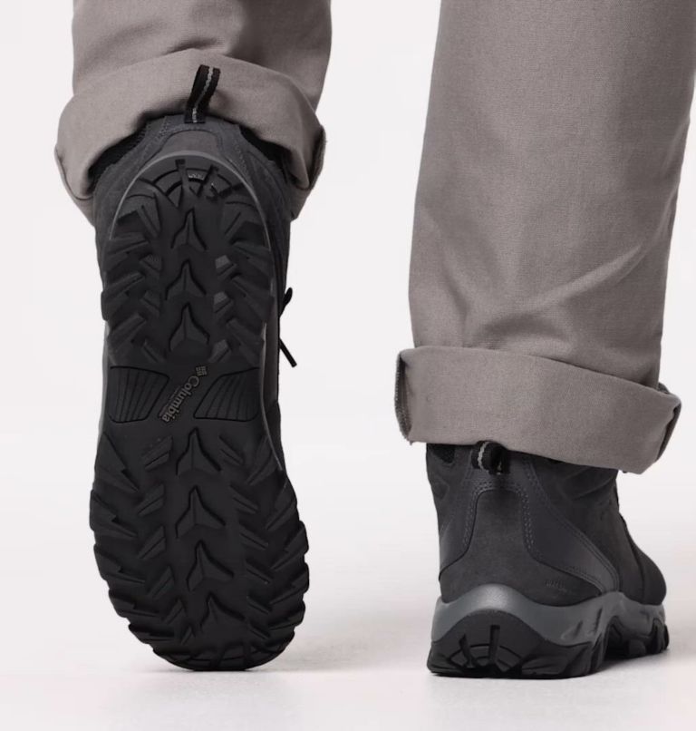 Bottes de randonnée imperméables en suède Newton Ridge Plus II pour homme, Color: Shark, Black