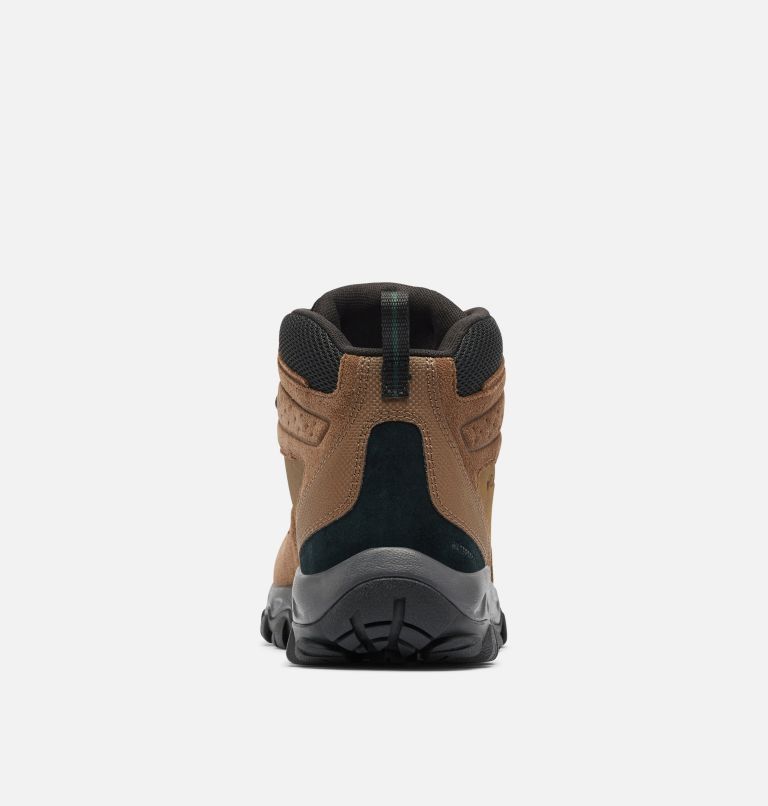 Men's Newton Ridge Plus II Suede Waterproof Hiking Boot, Color: Dark Brown, Cyber Purple, image 8