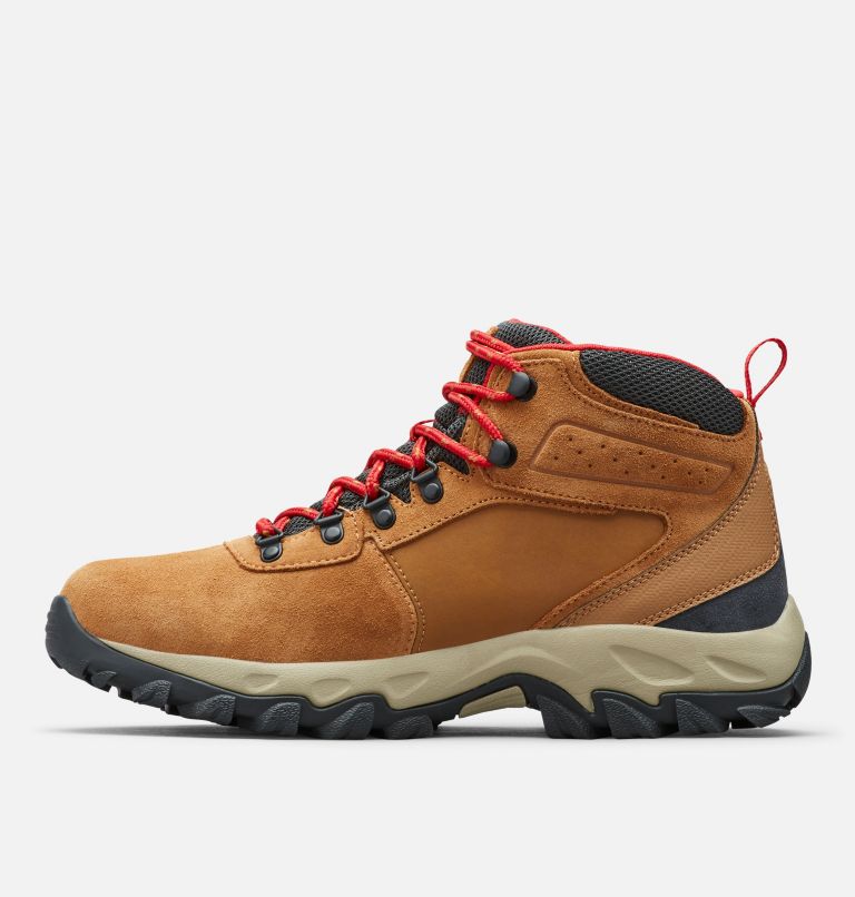 Men's Newton Ridge™ Plus II Suede Waterproof Hiking Boot | Columbia ...