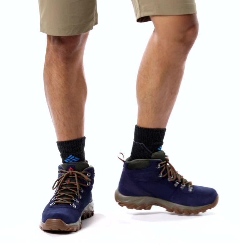 NEWTON RIDGE PLUS II SUEDE WP | 464 | 7.5, Color: Collegiate Navy, Peatmoss
