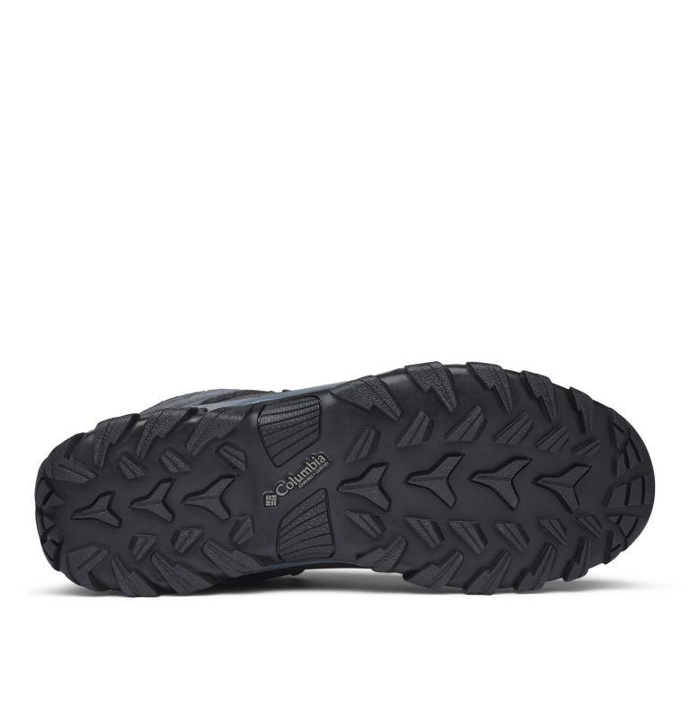 Men's Newton Ridge Plus II Suede Waterproof Hiking Boot - Wide, Color: Shark, Black, image 4