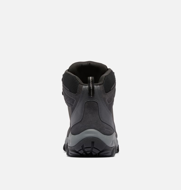 Men's Newton Ridge Plus II Suede Waterproof Hiking Boot - Wide, Color: Shark, Black, image 2