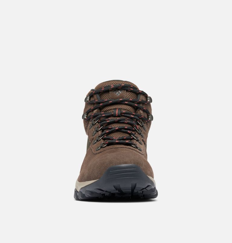 Men's Newton Ridge Plus II Suede Waterproof Hiking Boot - Wide, Color: Cordovan, Spice, image 8