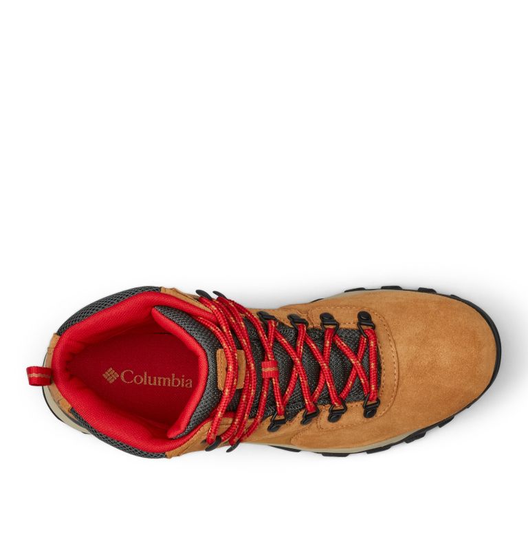 Bottes de randonnée imperméables en suède Newton Ridge Plus II pour homme - Large, Color: Elk, Mountain Red, image 3