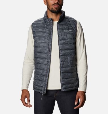 grey columbia vest