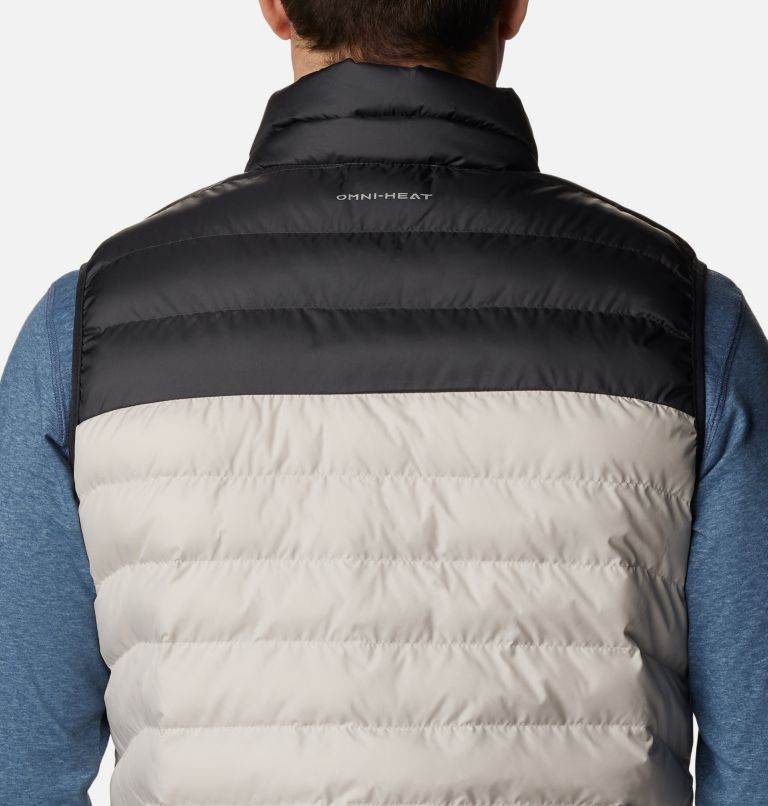Thumbnail: Men's Powder Lite Insulated Vest, Color: Dark Stone, Shark, image 7