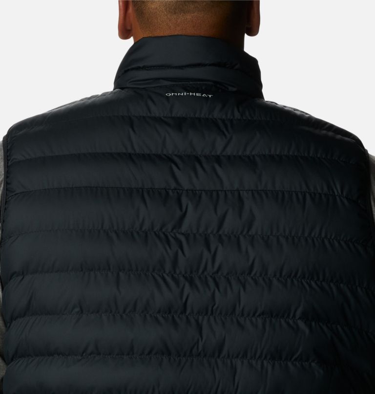 Men's Powder Lite Insulated Vest - Extended Size, Color: Black, image 6