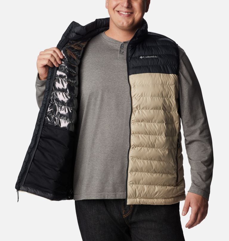 Powder Lite Vest | 271 | 5X, Color: Ancient Fossil, Black, image 5