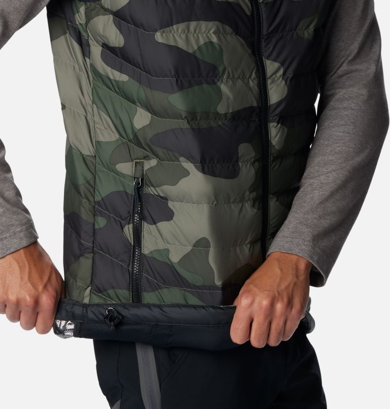 Veste Powder Lite pour homme – Grandes tailles, Color: Stone Green Mod Camo Print, image 8