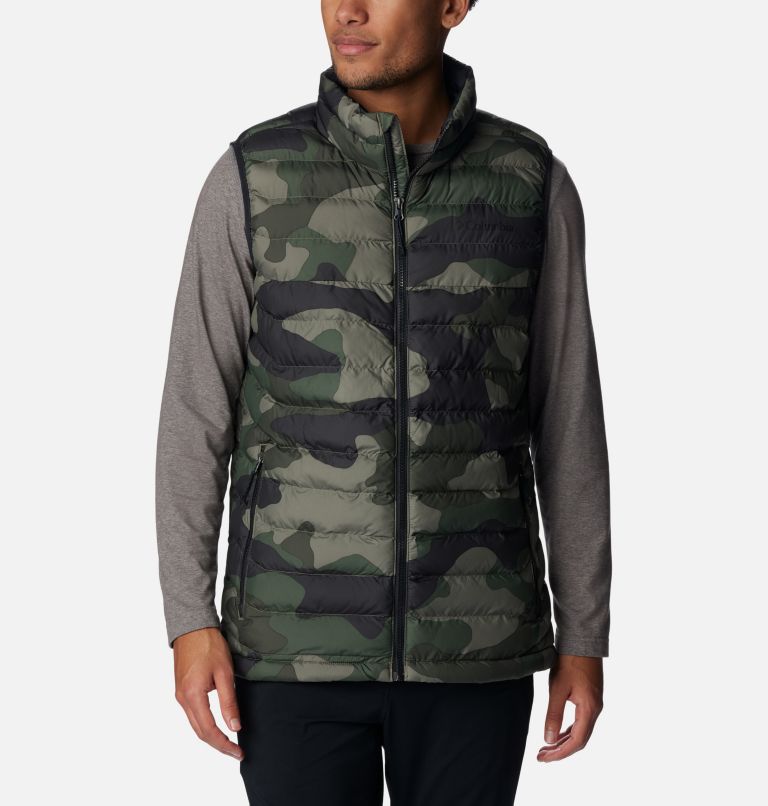 Veste Powder Lite pour homme – Grandes tailles, Color: Stone Green Mod Camo Print, image 1