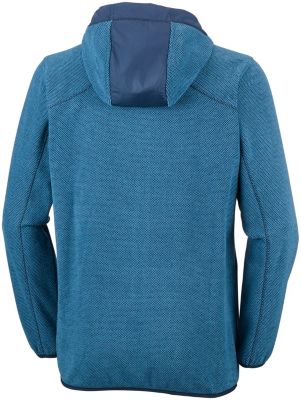 Men's Tough Hiker&trade; Hooded Fleece Jacket Tough Hiker&trade; Hooded Fleece | 213 | L, Phoenix Blue, Collegiate Navy, back