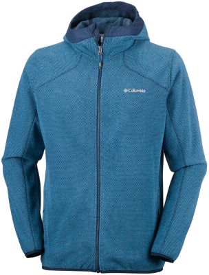 Men's Tough Hiker&trade; Hooded Fleece Jacket Tough Hiker&trade; Hooded Fleece | 213 | L, Phoenix Blue, Collegiate Navy, front