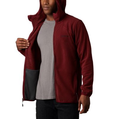 columbia tough hiker hooded fleece