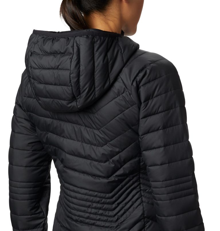Women's Powder Lite Mid Jacket, Color: Black, image 4