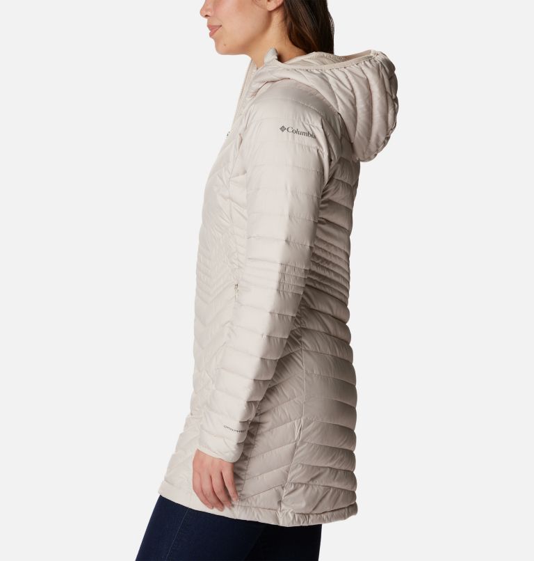 Thumbnail: Women's Powder Lite Mid Jacket, Color: Dark Stone, image 3