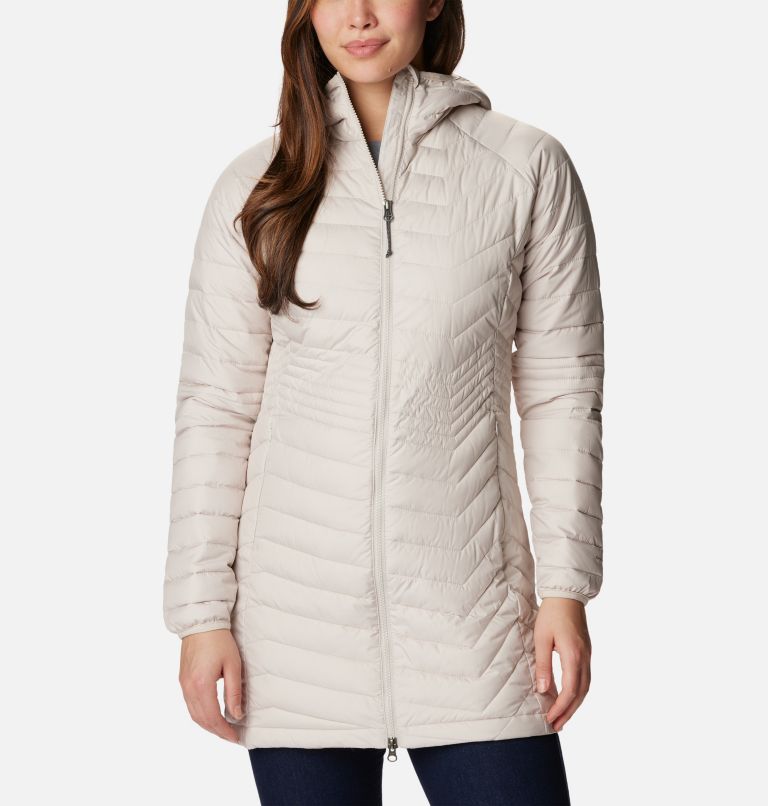 Doudoune Mi Longue Capuche Powder Lite Femme Columbia Sportswear