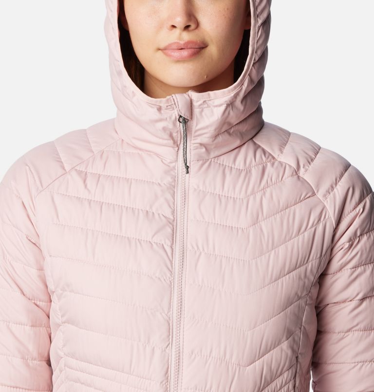 Powder Lite Mid Jacket | 626 | S, Color: Dusty Pink, image 4