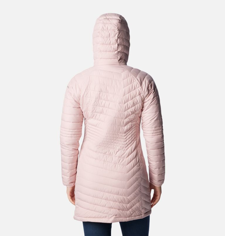 Thumbnail: Women's Powder Lite Mid Jacket, Color: Dusty Pink, image 2