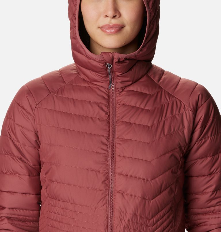 Columbia POWDER LITE™ MID JACKET - Abrigo de invierno - beetroot