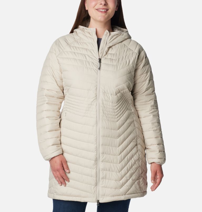 Women’s Powder Lite Mid Jacket - Plus Size, Color: Dark Stone, image 1