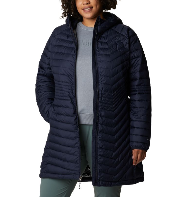 Women’s Powder Lite Mid Jacket - Plus Size, Color: Dark Nocturnal, image 1
