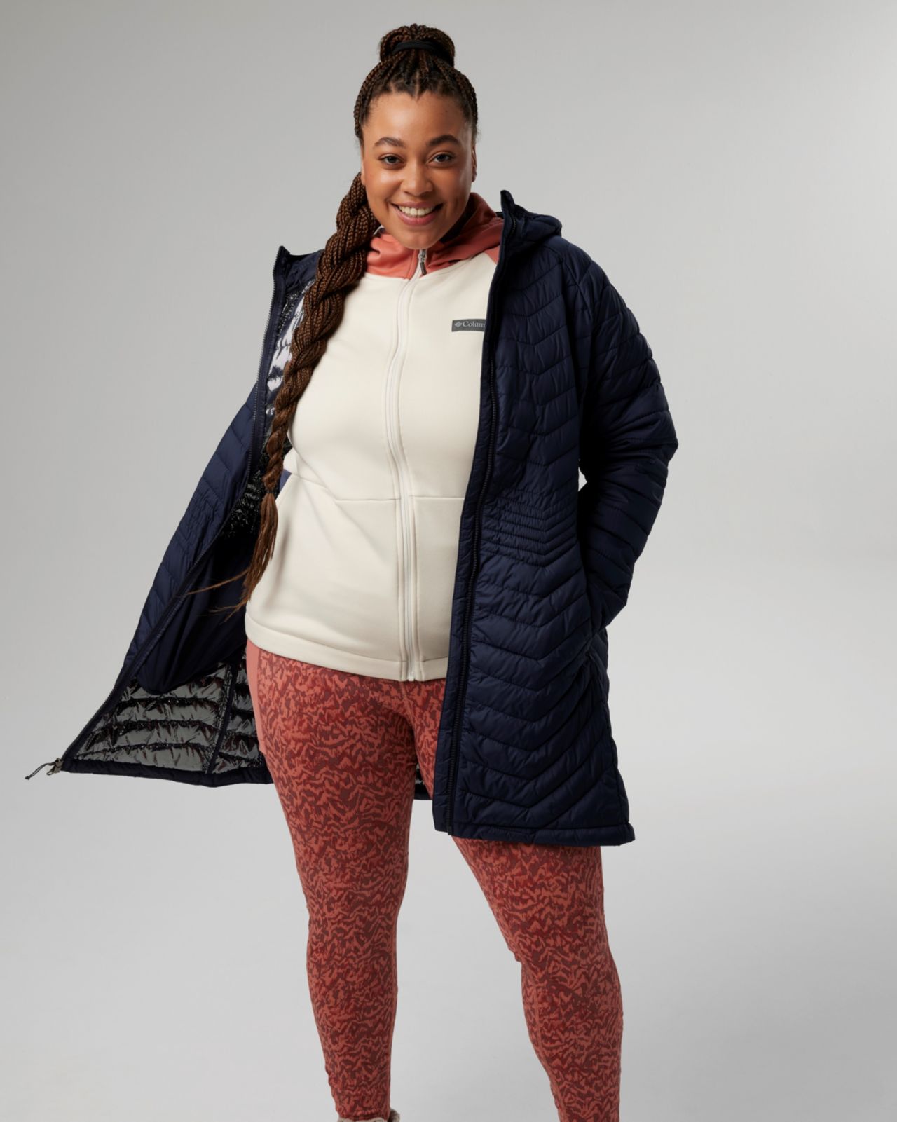 Women’s Powder Lite Mid Jacket - Plus Size 7