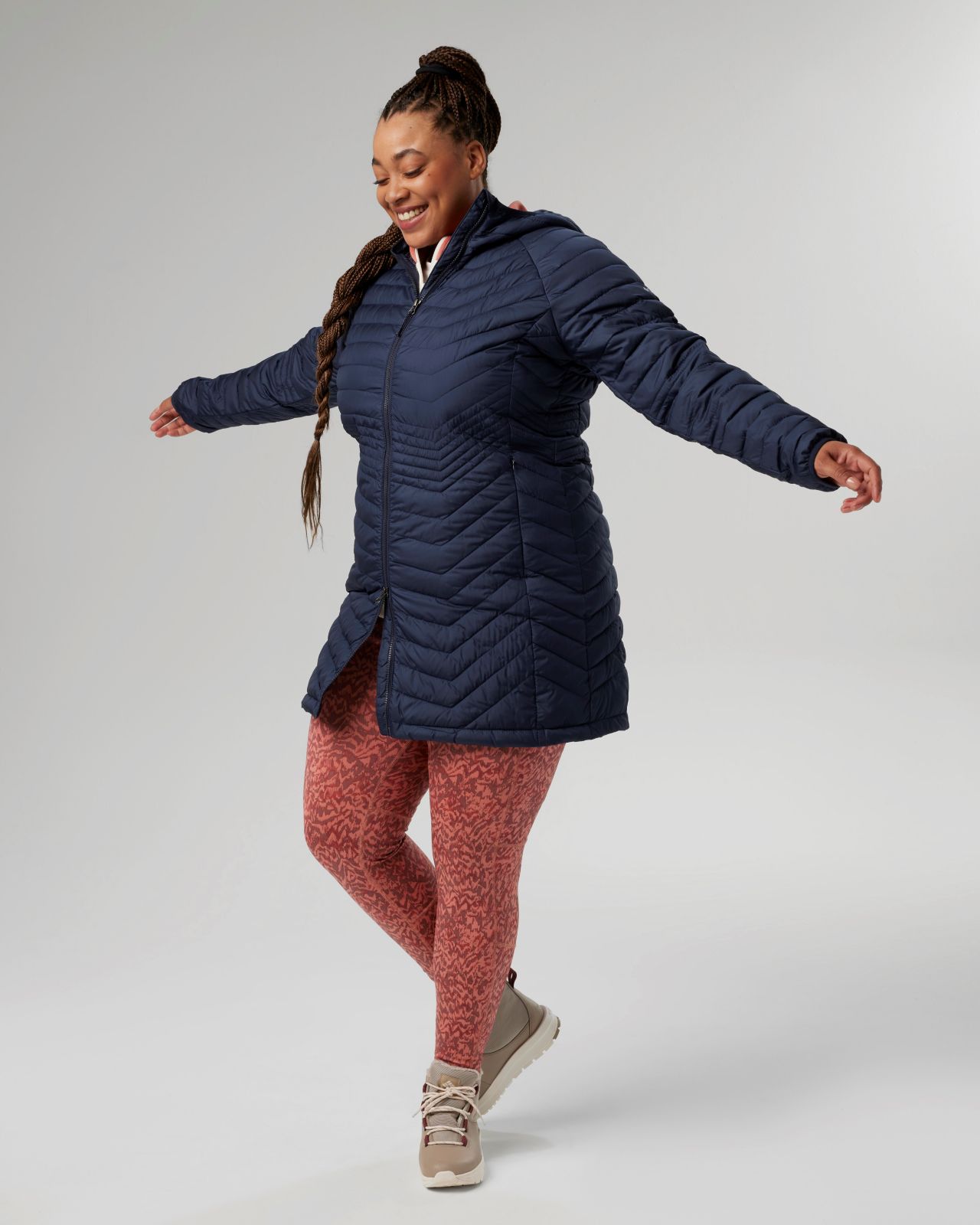 Women’s Powder Lite Mid Jacket - Plus Size 8