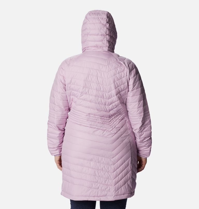 Women’s Powder Lite Mid Jacket - Plus Size, Color: Aura, image 2
