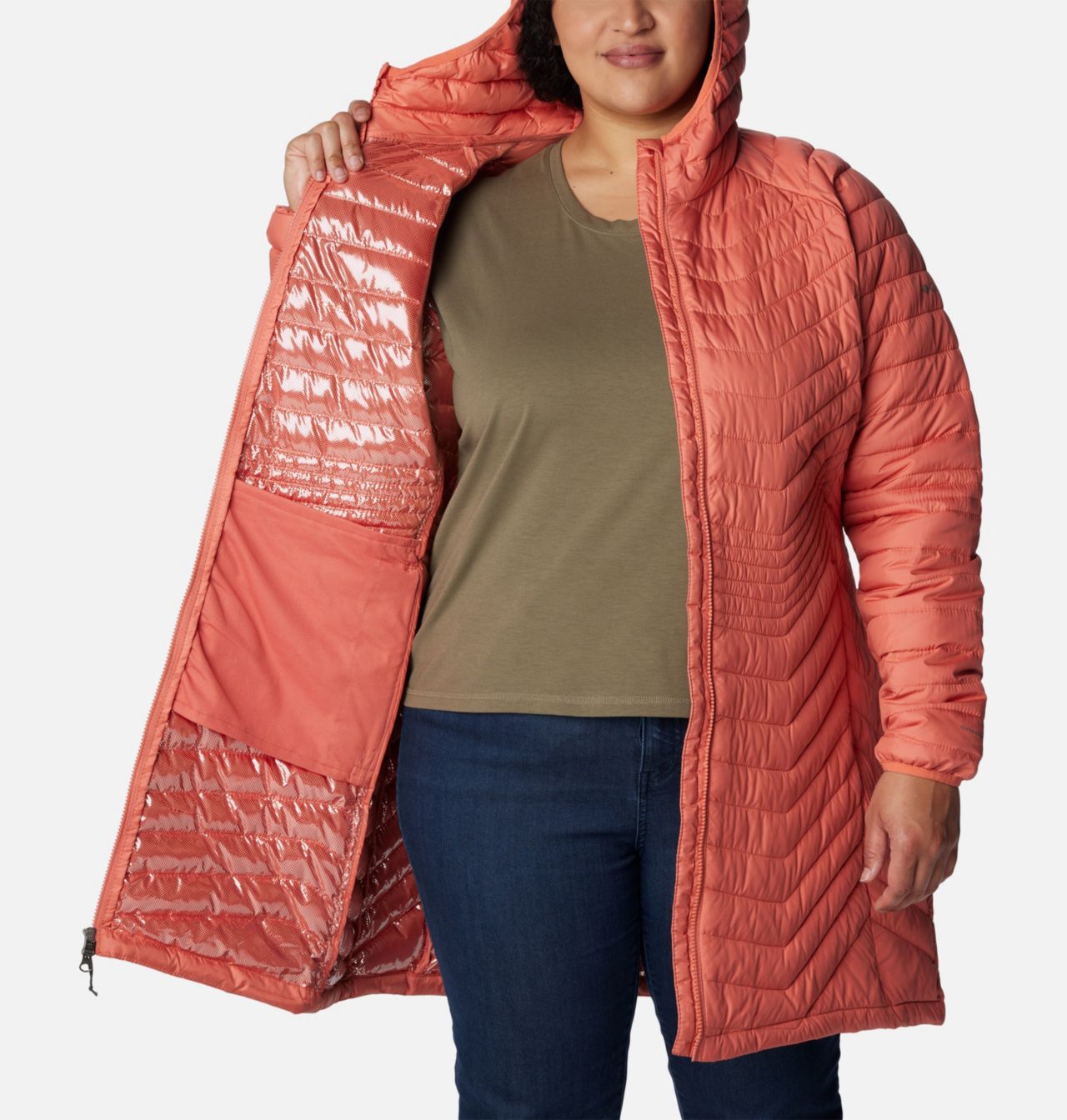Women’s Powder Lite Mid Jacket - Plus Size 5