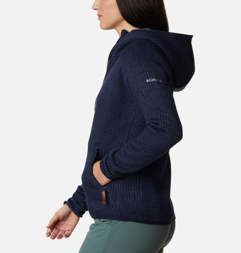 Chillin Fleece für Damen, Color: Dark Nocturnal Houndstooth, image 3