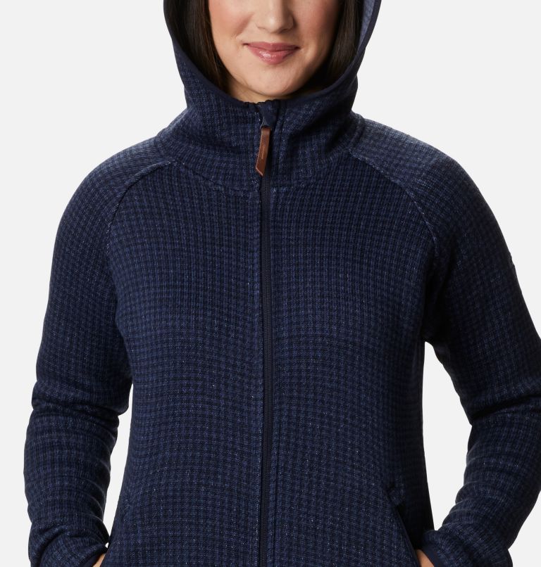 Chillin Fleece für Damen, Color: Dark Nocturnal Houndstooth, image 4