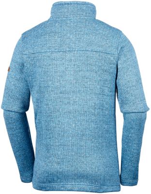 Men's Boubioz&trade; Fleece Jacket Boubioz&trade; Fleece | 365 | M, Blue Heron, back