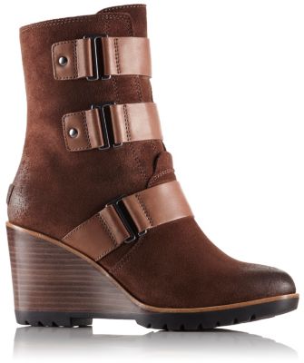 sorel after hours wedge booties