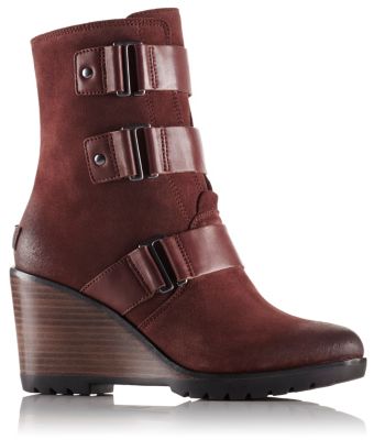 sorel after hours wedge boot