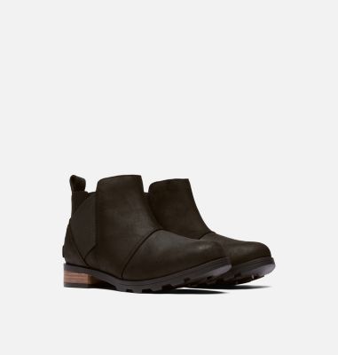 sorel emelie chelsea boot black