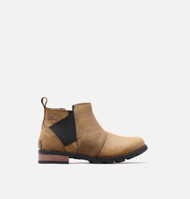 sorel emelie chelsea boot black