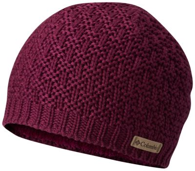 Women&rsquo;s Permafrost Plush&trade; Beanie Permafrost Plush&trade; Beanie | 030 | O/S, Dark Raspberry, front