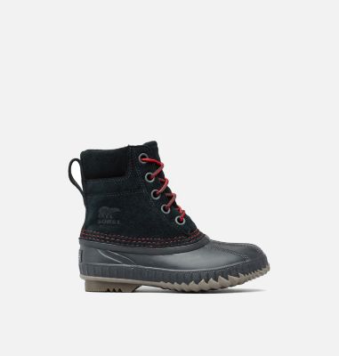 sorel black duck boots