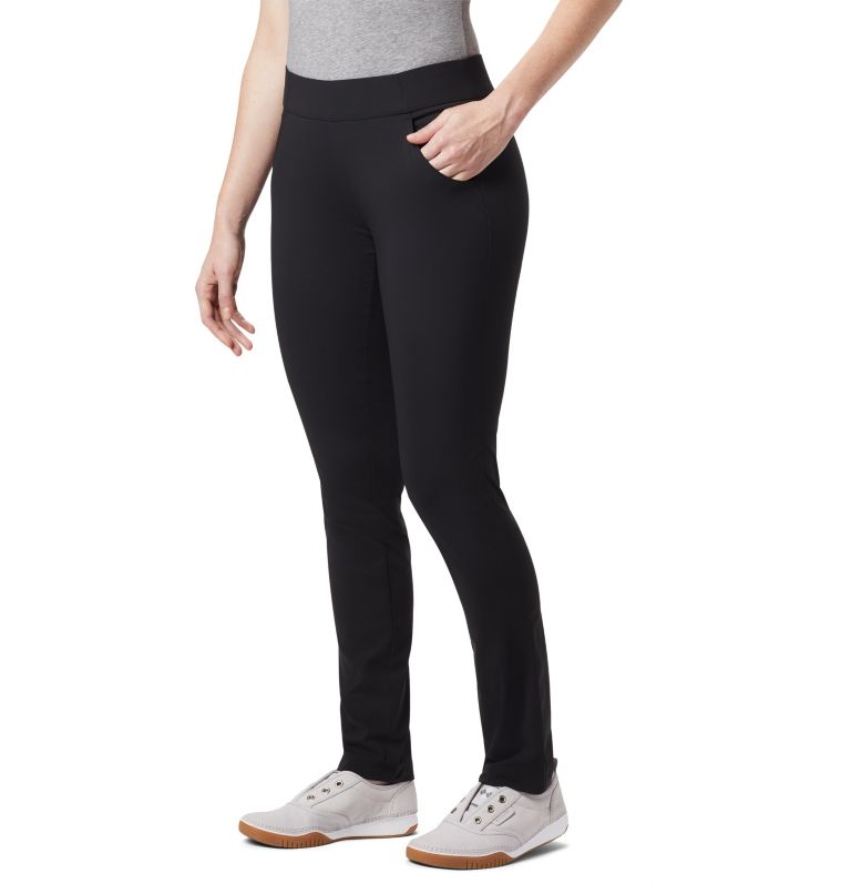 Women's Anytime Casual Pull On Pants, Color: Black, image 1