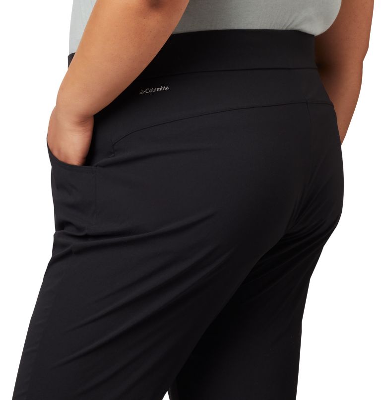 Women's Anytime Casual Pull On Pants - Plus Size, Color: Black, image 3