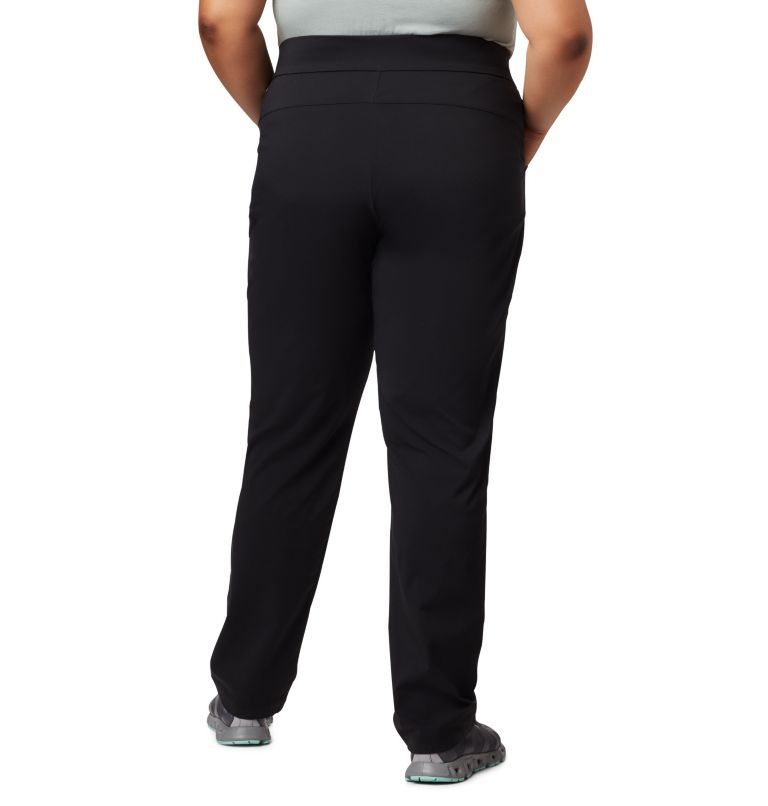 Women's Anytime Casual Pull On Pants - Plus Size, Color: Black