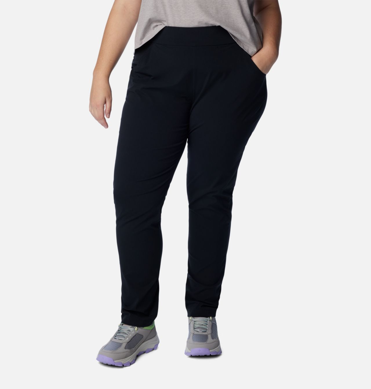 Women's Anytime Casual™ Pull On Pants - Plus Size 1