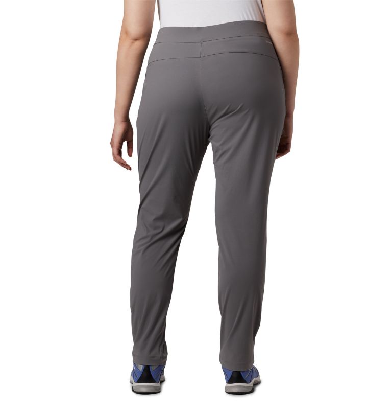 Thumbnail: Women's Anytime Casual Pull On Pants - Plus Size, Color: City Grey, image 2